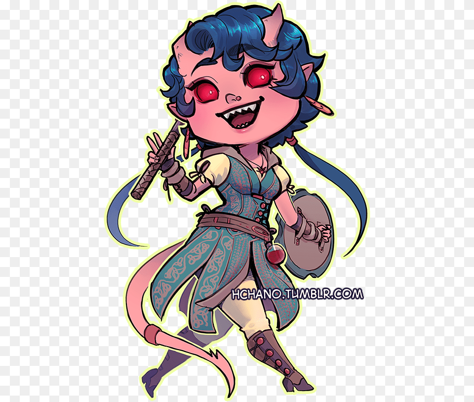A Chibi Of My New Dnd Life Cleric Kaltera Dnd 5e Cleric Chibi, Book, Comics, Publication, Baby Free Transparent Png
