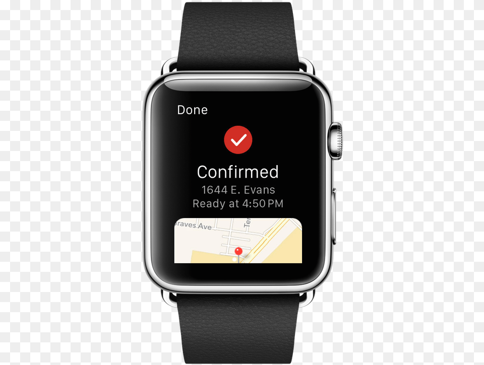 A Chipotle App For The Apple Watch, Wristwatch, Arm, Body Part, Person Free Transparent Png