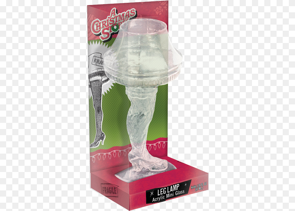 A Christmas Story Leg Lamp Shotglass Champagne Stemware, Table Lamp, Lampshade Png Image