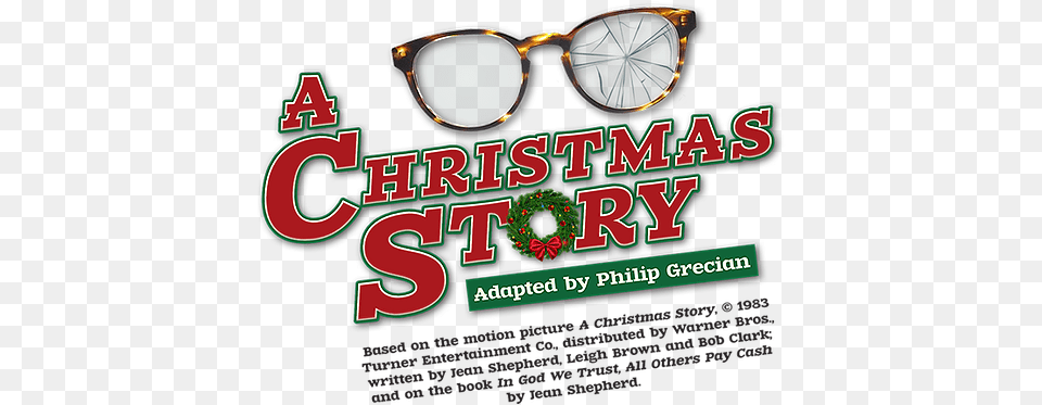 A Christmas Story Mcp Flyer, Accessories, Advertisement, Poster, Sunglasses Free Transparent Png