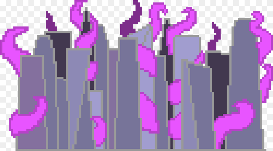 A City Destroyed Graphic Design, Purple, Art, Graphics Png Image