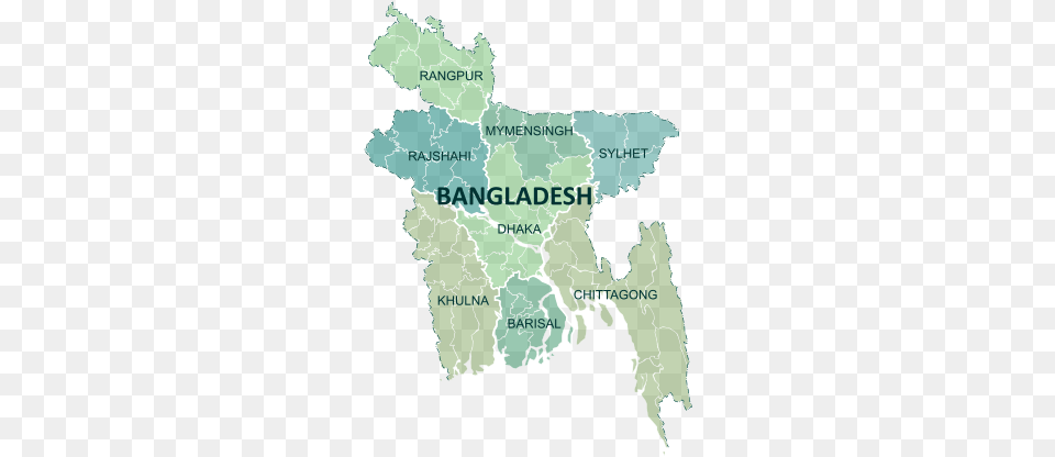 A Clickable Map Of Bangladesh Exhibiting Its Divisions Bangladesh Map, Atlas, Chart, Diagram, Plot Free Transparent Png