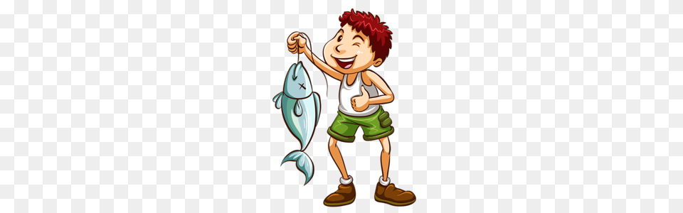 A Cliparts Fish Clip Art, Person, Clothing, Shorts, Face Free Png