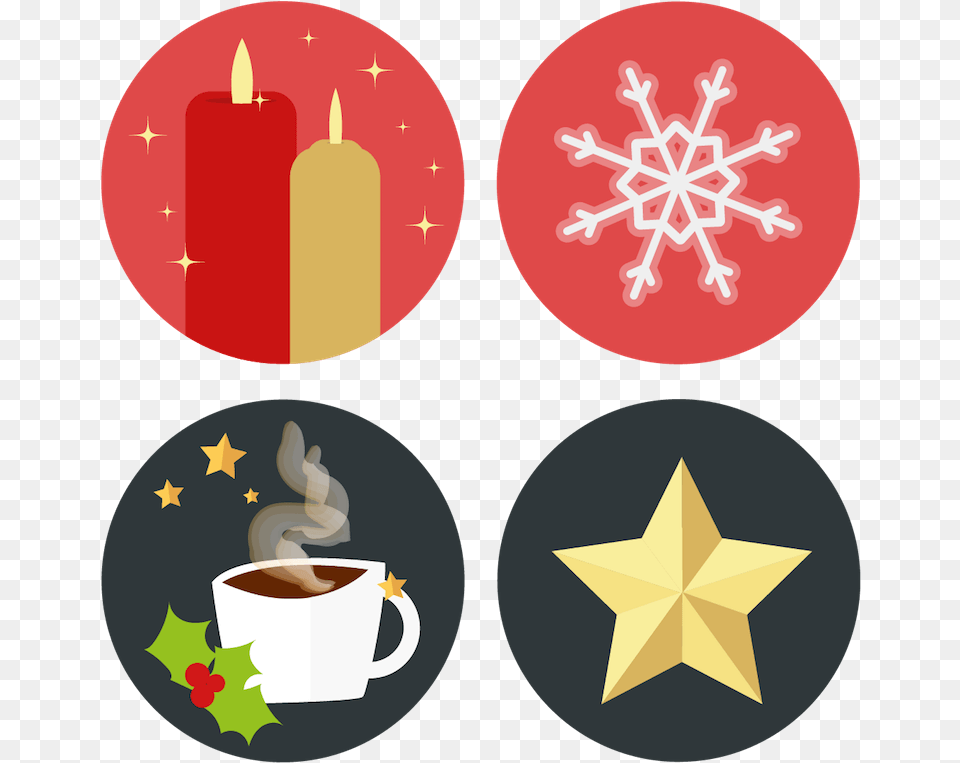 A Closer Look At Some Of The Icons Advent Icon, Candle, Symbol, Beverage, Coffee Png Image