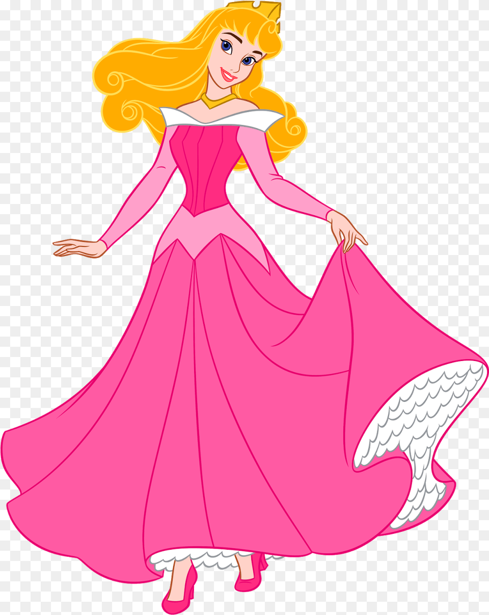 A Collection Of Disney Princess Printable Princess Aurora Clip Art, Clothing, Dress, Adult, Person Free Png Download