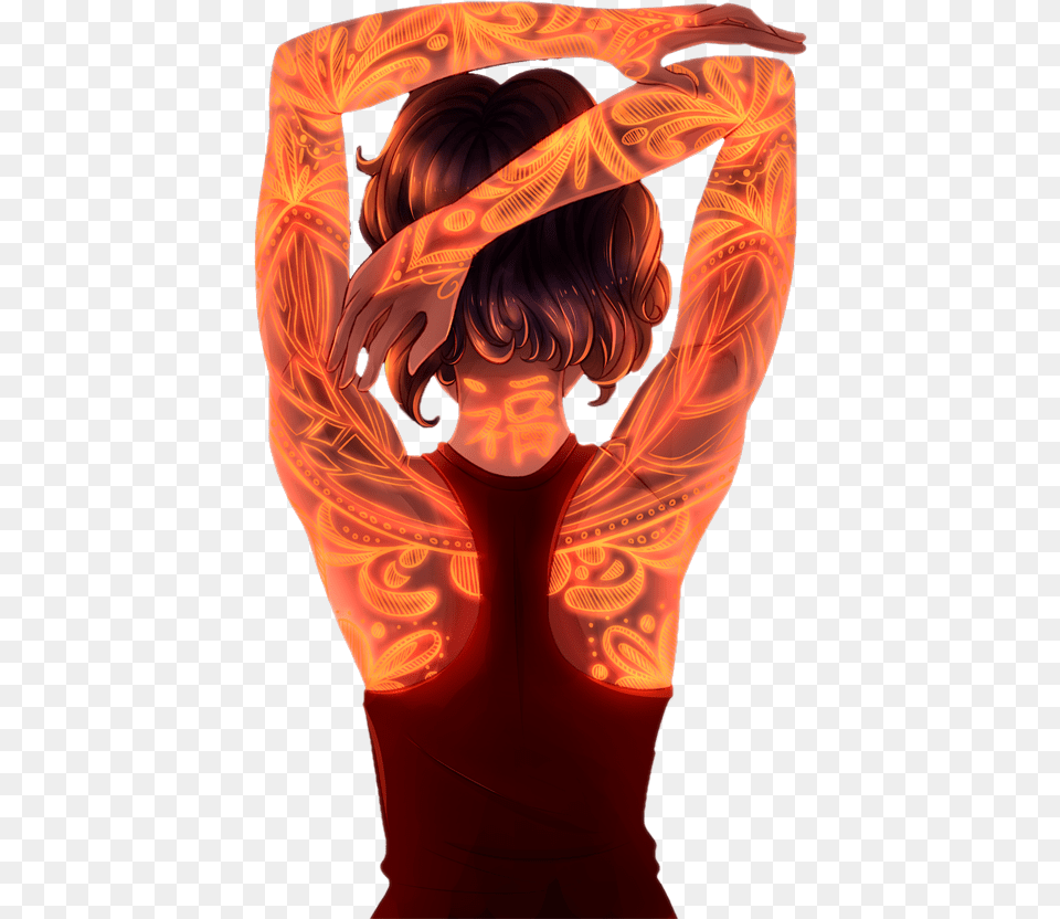 A Compendium Of Magical Tattoos V1 Summoner, Back, Body Part, Person, Adult Free Png Download