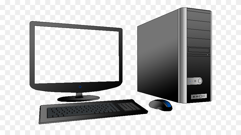 A Computer Cliparts, Electronics, Pc, Desktop, Computer Hardware Free Png