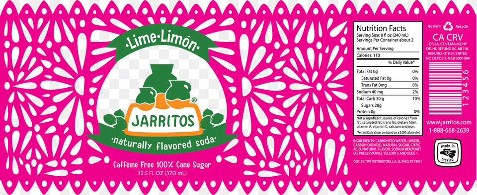 A Concept For A Revamped Label Wrap Jarritos Label, Advertisement, Poster, Purple Png