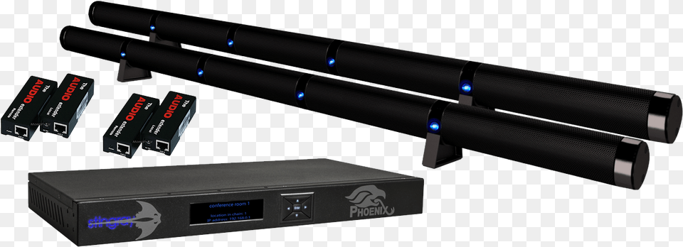 A Condor Expansion Kit For Larger Conference Rooms Phoenix Condor Expansion Kit, Light, Electronics, Gun, Weapon Free Png