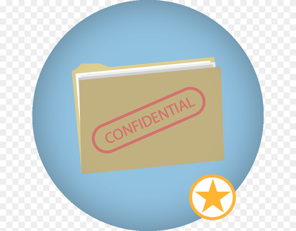 A Confidential Icon Circle, Advertisement, Poster, Text Free Png
