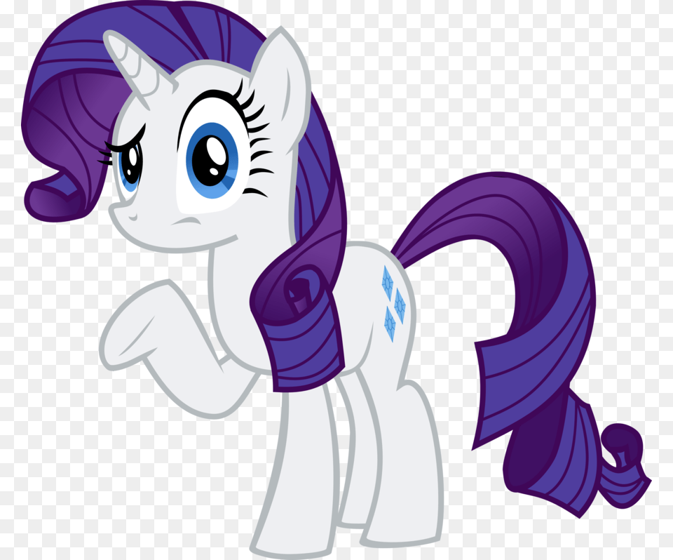 A Confused Rarity By Emedina13 D5ds907 Pony Friendship Is Magic Rarity, Book, Comics, Publication, Purple Free Png Download