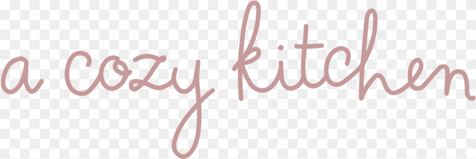 A Cozy Kitchen Calligraphy, Handwriting, Text Png Image