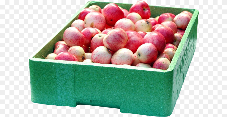 A Crate Of Apples Image Fruit Box Apples, Food, Plant, Produce, Apple Free Transparent Png
