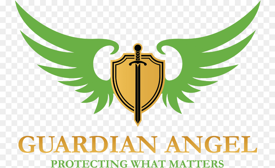 A Creative Logo Maker Create Your Own In Nc Usa Wing Shield In Green, Symbol, Emblem, Weapon, Knife Png
