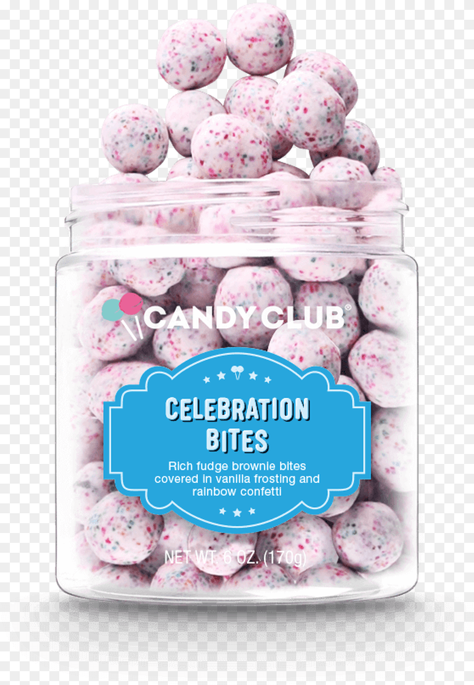 A Cup Of Celebration Bites Candy Candy Club Celebration Bites, Jar, Food, Sweets, Cream Free Png Download