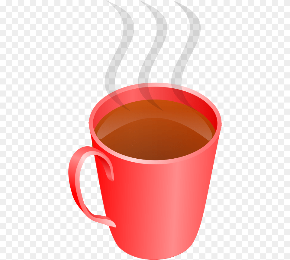A Cup Of Tea Clipart Vector Clip Art Online Royalty Cup Of Tea Clipart, Food, Ketchup, Beverage Png