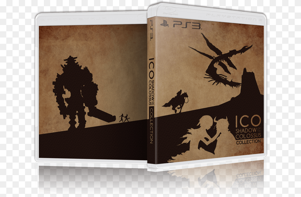 A Custom Cover For The Ico Amp Shadow Of The Colossus Minimalist Video Game Box Art, Book, Publication, Person Free Png