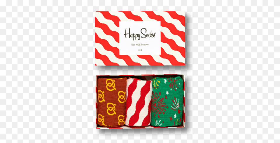 A Cute Pair Of Christmas Socks Will Put You In A Festive Holiday Socks Gift Box, Home Decor, Accessories, Paper Free Png Download