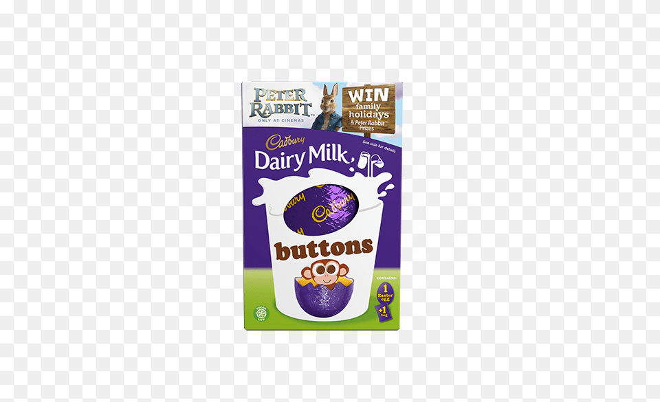A Delicious Shell Of Smooth Cadbury Dairy Milk Chocolate Dairy Milk Buttons Easter Egg, Beverage, Food, Produce, Plant Png