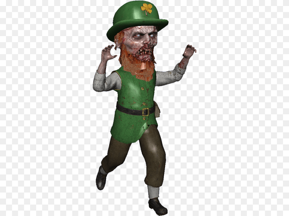 A Detailed Call Of Duty Ww2 Leprechaun, Person, Body Part, Helmet, Hardhat Png Image