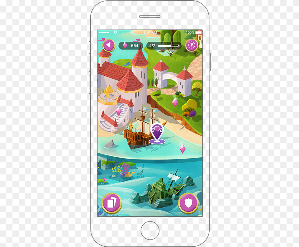 A Disney Princess Adventure Disney Princess Vivofit Jr, Electronics, Mobile Phone, Phone Free Png Download