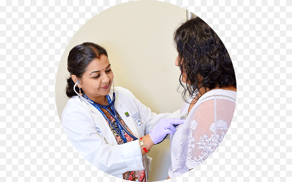 A Doctor Examining A Patient Girl, Adult, Clothing, Coat, Female Free Transparent Png
