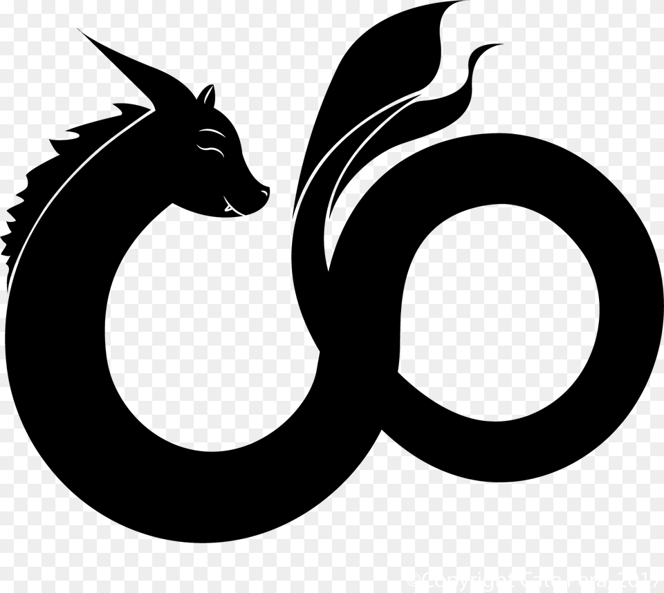 A Dragon Logo Illustration, Stencil, Symbol, Silhouette, Text Png