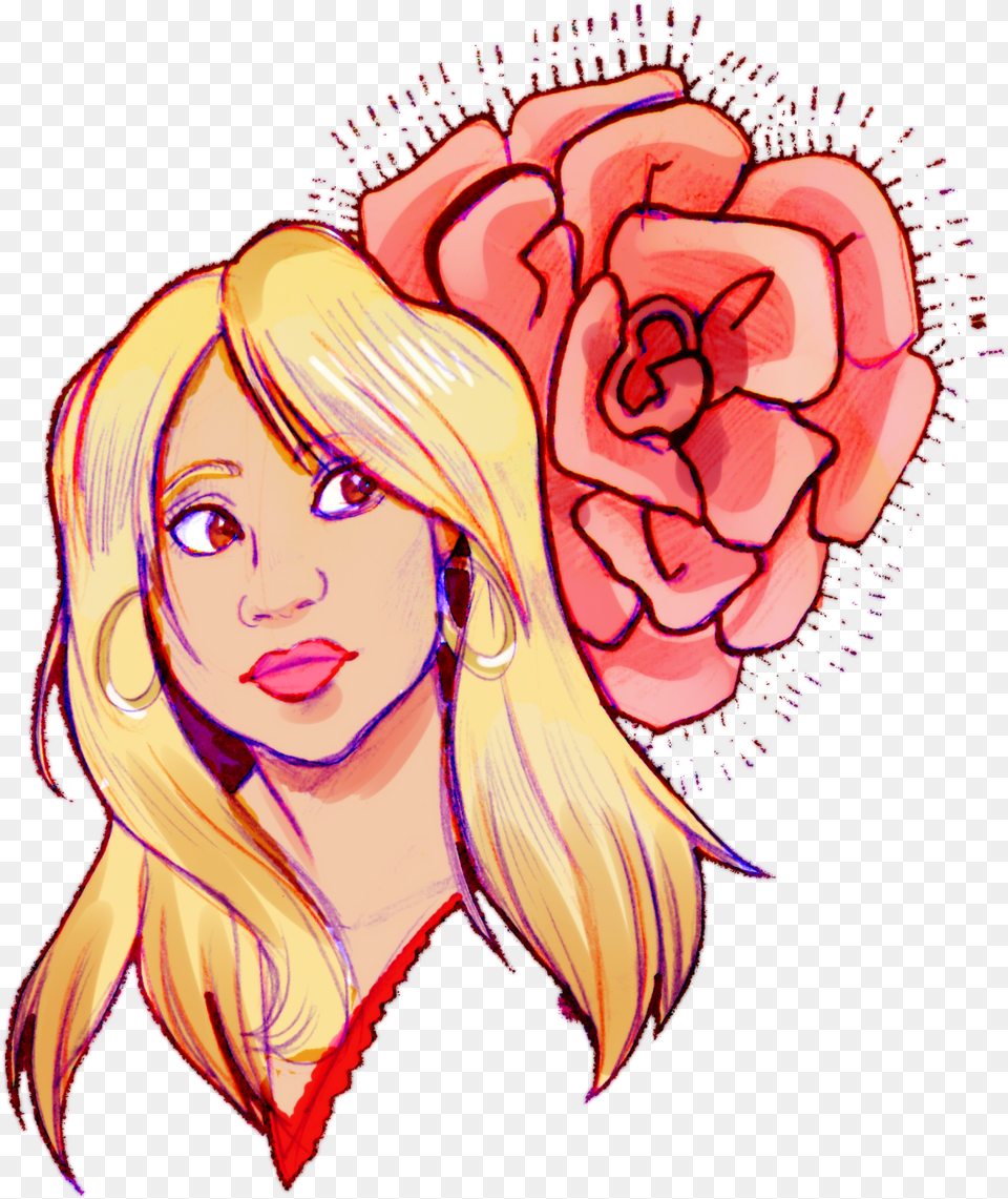 A Draw Of Rose Tyler C Illustration, Adult, Person, Female, Woman Png