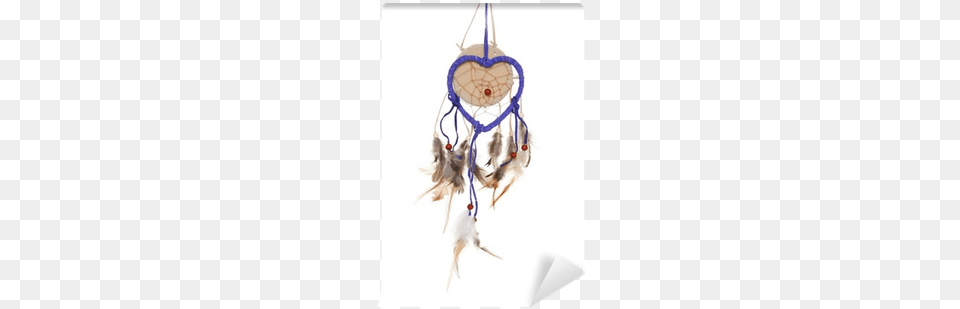 A Dream Catcher With Feathers Isolated Over White Wall Dreamcatcher, Accessories, Bag, Handbag Free Png