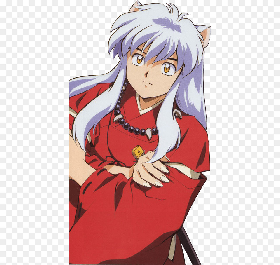 A Dude In Love With Two Women Of Inuyasha And Miroku, Publication, Book, Comics, Adult Free Transparent Png