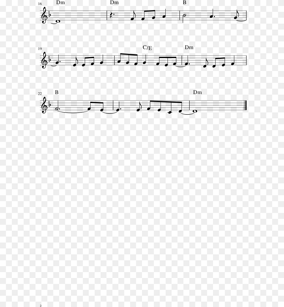 A Ele A Glria Sheet Music Composed By Diante Do Trono Sheet Music, Gray Png Image