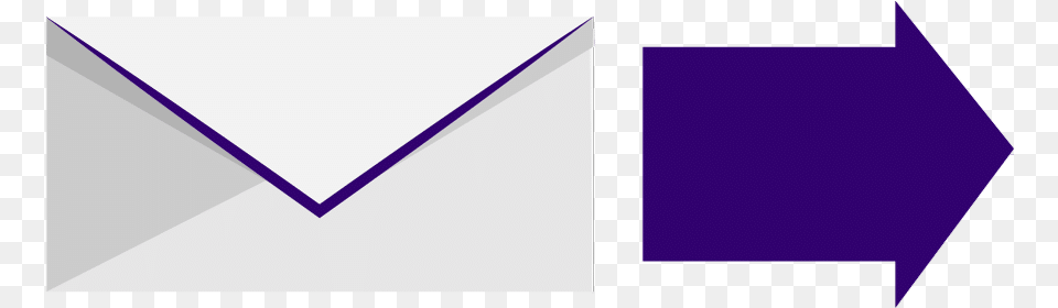 A Envelope With A Purple Arrow Pointing To The Right Carmine, Mail Png
