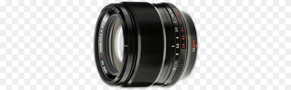 A Fast Aperture Medium Telephoto Lens That Offers Both Fujifilm Fujinon Xf 56mm F12 R Apd Lens, Camera, Electronics, Camera Lens Png