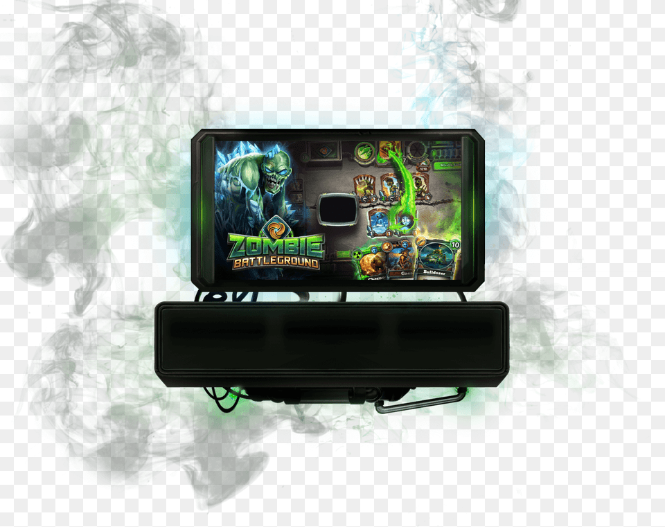 A Fast Paced Zombified Trading Card Game For Mobile Smartphone, Arcade Game Machine, Baby, Person, Computer Hardware Free Transparent Png