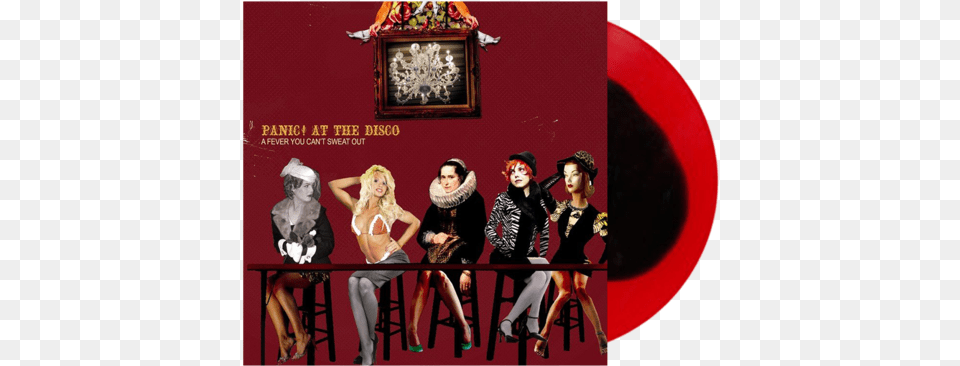 A Fever You Can39t Sweat Out Red Black Vinyl Panic At The Disco A Fever You Can T Sweat Out Vinyl, Adult, Female, Person, Woman Free Png Download