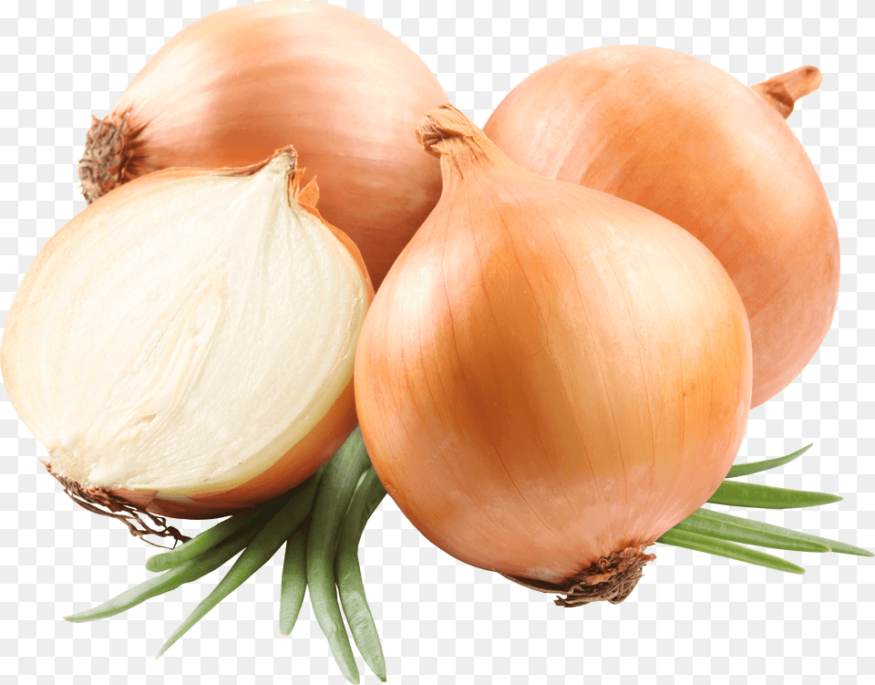 A Few Onions, Food, Produce, Onion, Plant Free Png