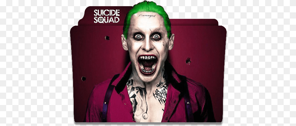 A Fine Line Jared Leto Joker Red, Person, Face, Head, Portrait Free Png
