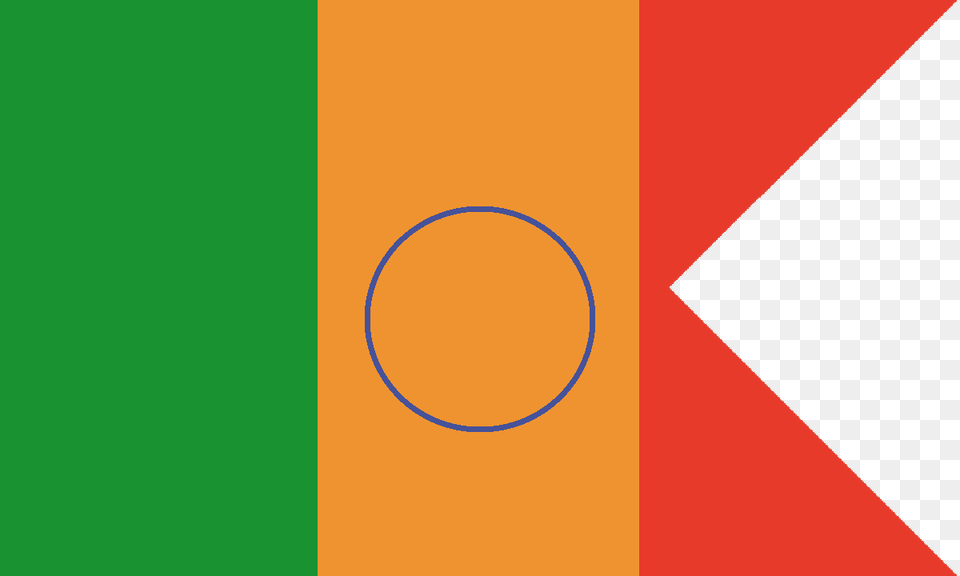 A Flag Design For A Unified Indian Subcontinent Circle Png