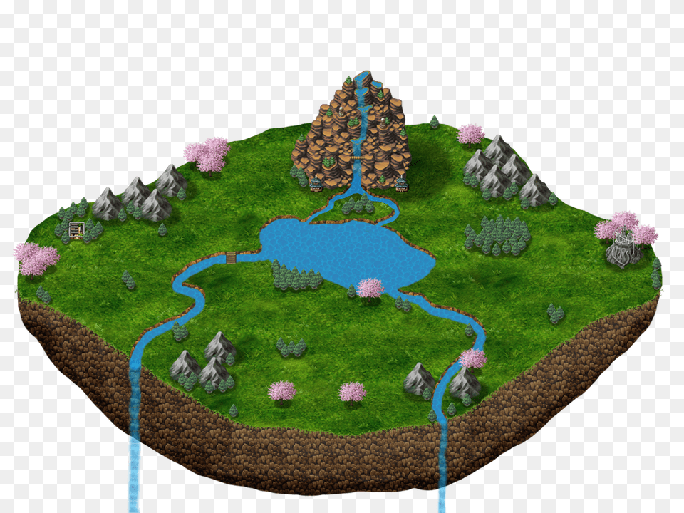 A Floating Island And Other Things, Plant, Moss, Grass, Nature Free Png