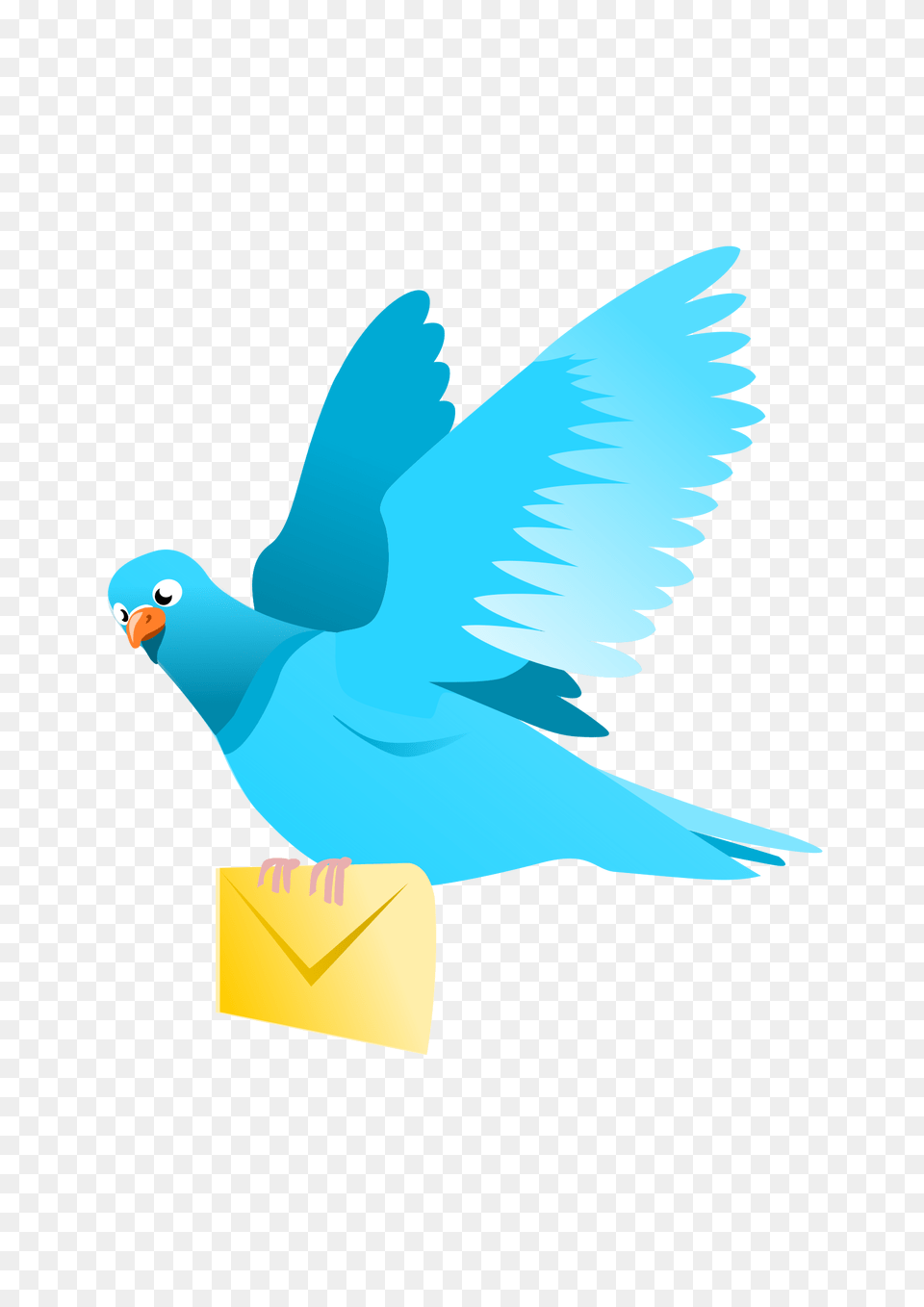 A Flying Pigeon Delivering A Message Icons, Animal, Bird, Parakeet, Parrot Free Transparent Png