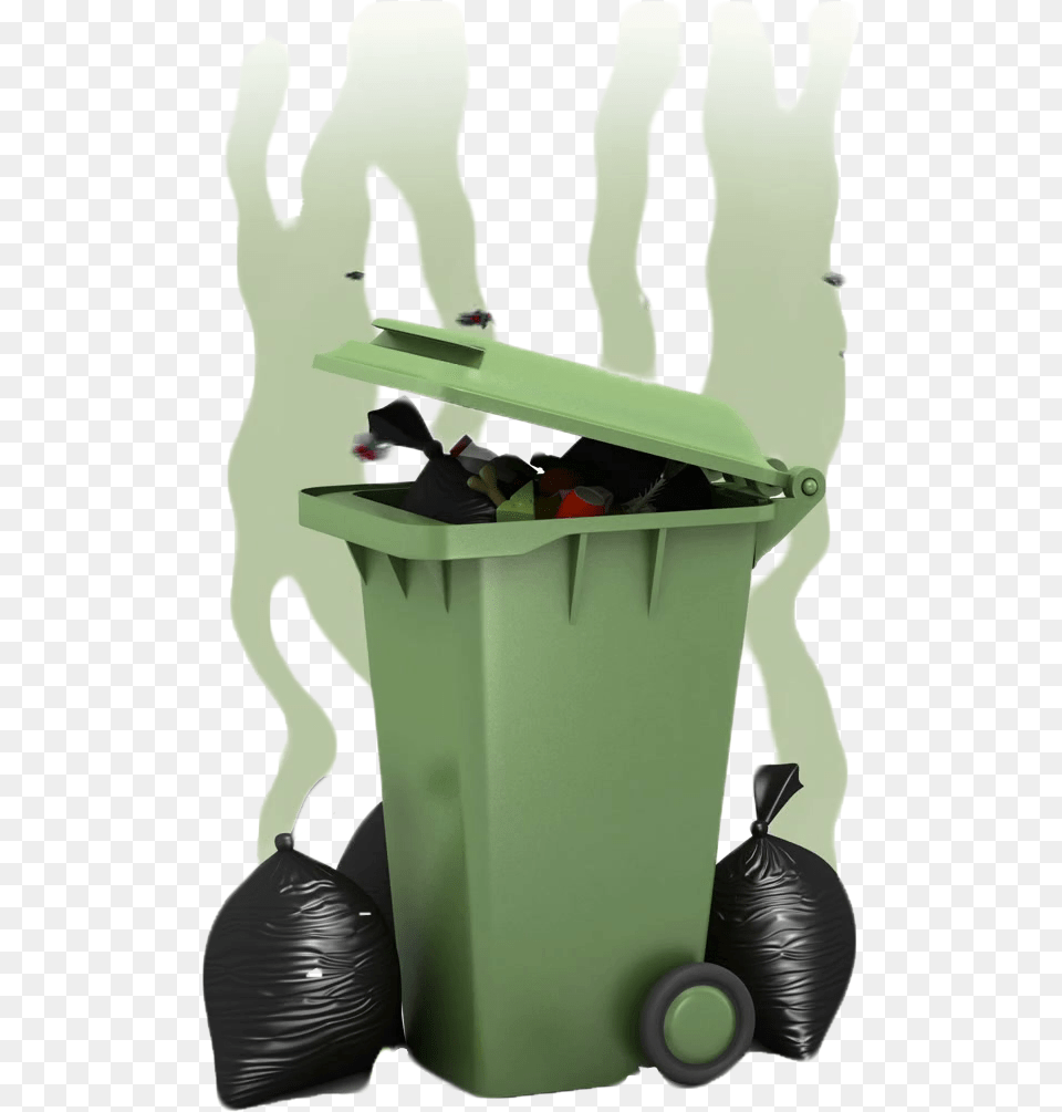 A Fresh Thing Smelly Trash Can, Garbage, Tin Png Image