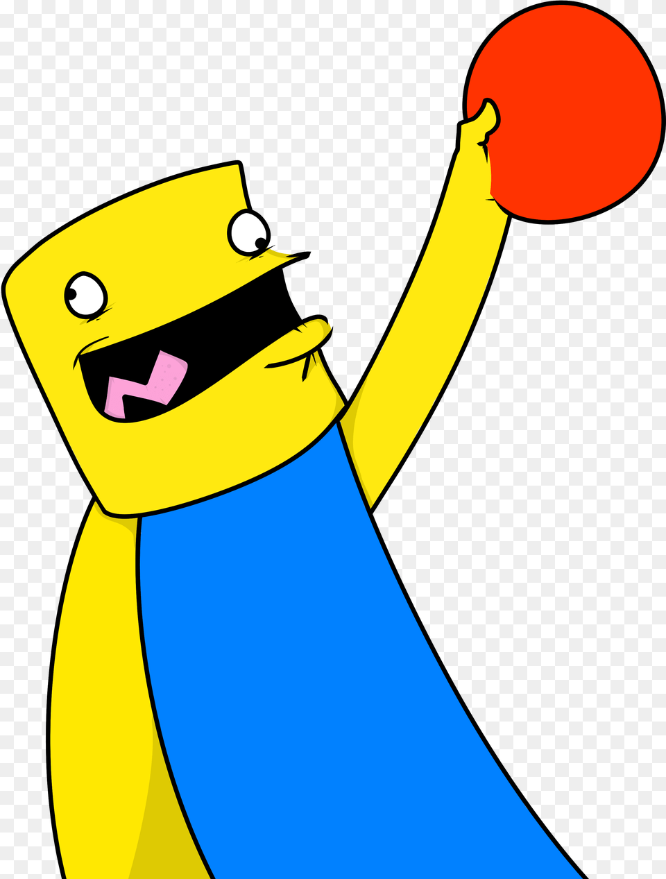 A Friend Of Mine Drew This For My Roblox Dodgeball Dodgeball In A Face Roblox, Person Png Image