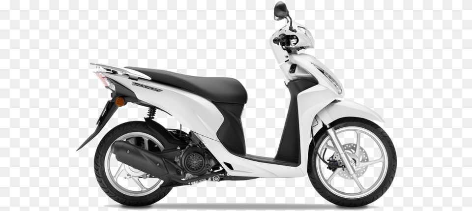 A Fuel Efficient 4 Stroke With The Latest Low Friction Honda Vision, Scooter, Transportation, Vehicle, Motorcycle Free Png Download