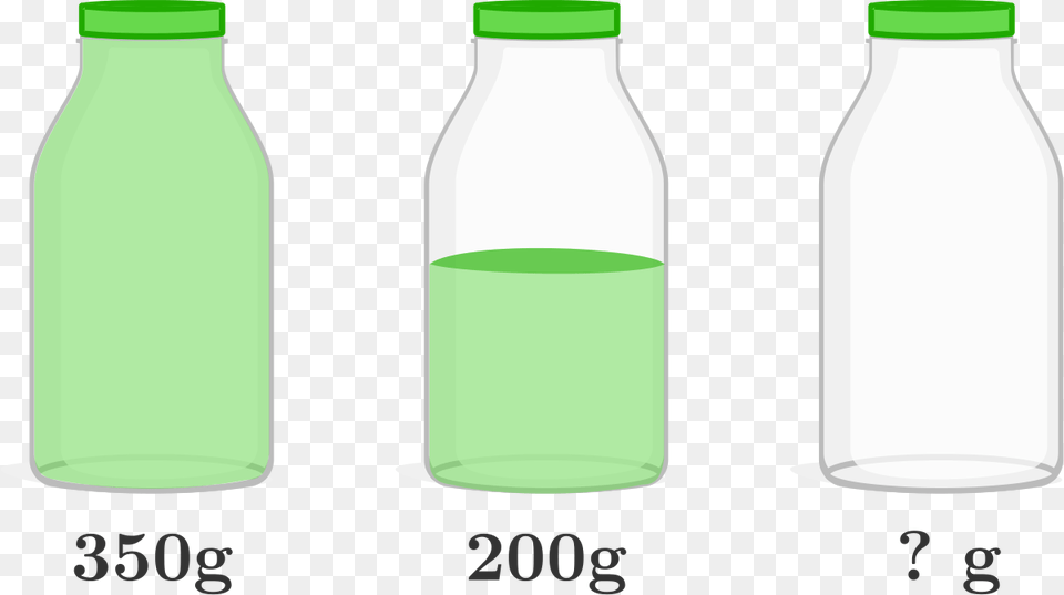 A Full Bottle Of Green Tea Weighs 350 Grams, Beverage, Milk, Glass, Shaker Png Image