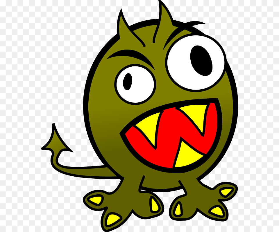 A Funny Little Angry Monster Download Vector, Animal, Bear, Mammal, Wildlife Png Image