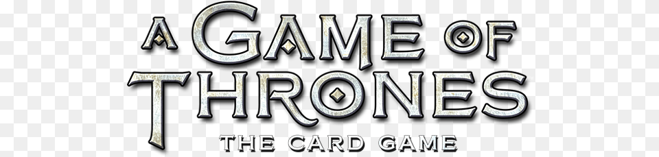 A Game Of Thrones 2nd Edition Deckbuilder Game Of Thrones Lcg Logo, Text, Gas Pump, Machine, Pump Png Image