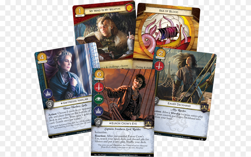 A Game Of Thrones Lcg Kings Of The Isles, Adult, Publication, Person, Woman Free Png