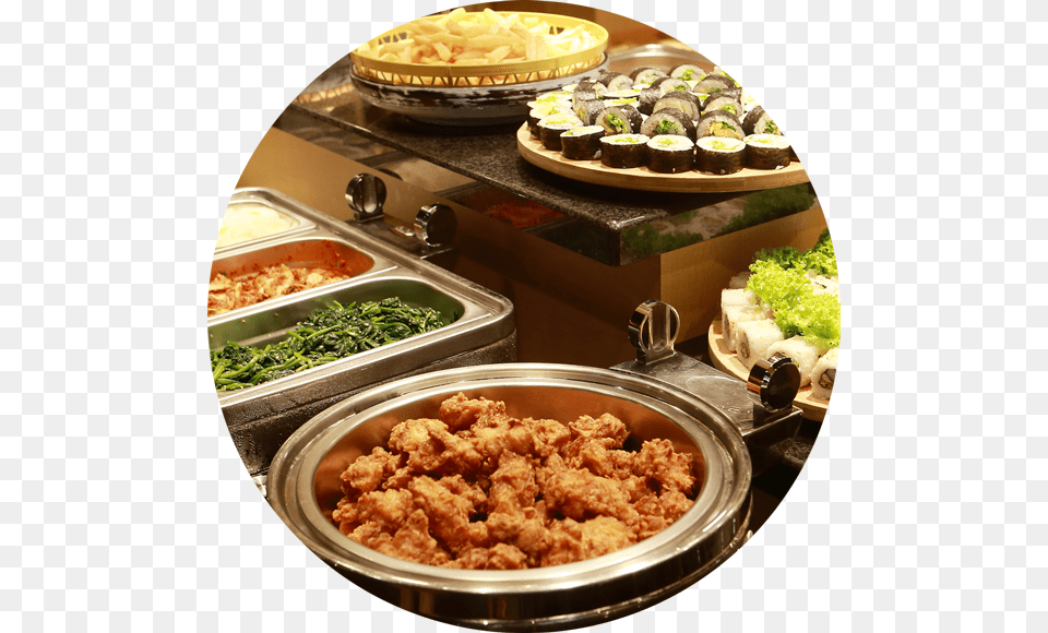 A Generous Buffet Spread Side Dish, Cafeteria, Food, Indoors, Meal Free Png Download