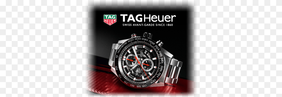 A Gents Silver Chronograph Watch From Tag Heuer Tag Heuer Car2a1w, Arm, Body Part, Person, Wristwatch Png Image