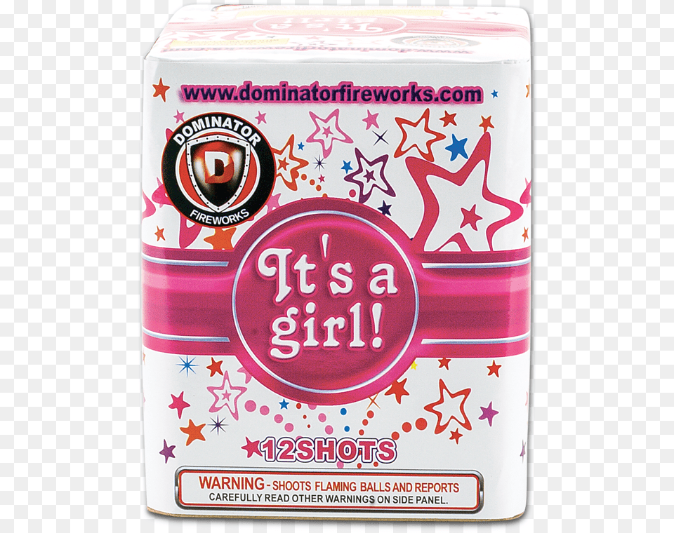 A Girl Baby Gender Reveal Fireworks, Paper, Can, Tin Free Png